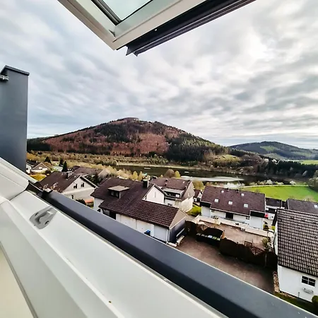 Maisonette-wohnung Mit See-& Bergblick, Sauna Apartment Winterberg