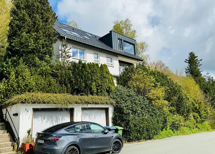 Maisonette-wohnung Mit See-& Bergblick, Sauna * Winterberg